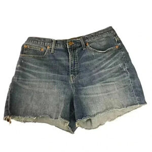 Madewell High Rise Denim Shorts Size 30